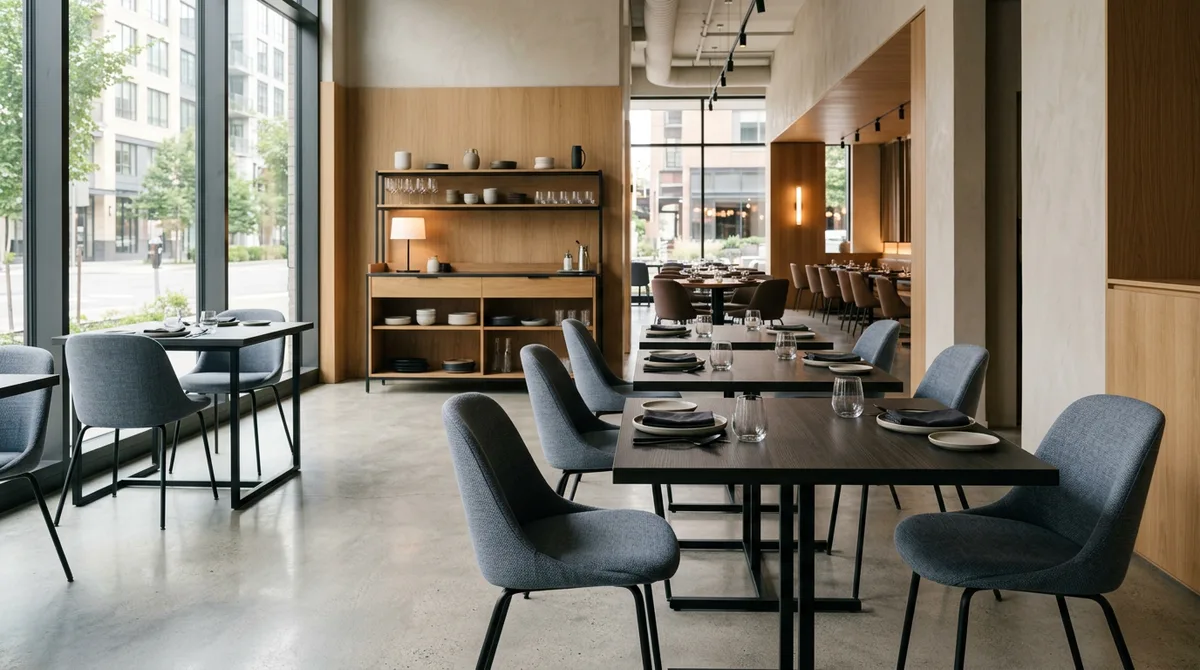 Mobilier professionnel restauration : choisir et équiper son établissement